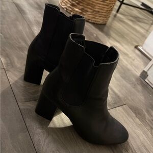 Just Fab Black Booties